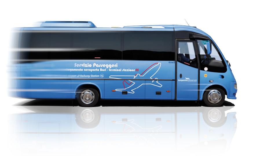 Autoservizi Tempesta bus navetta stazione aeroporto di bari